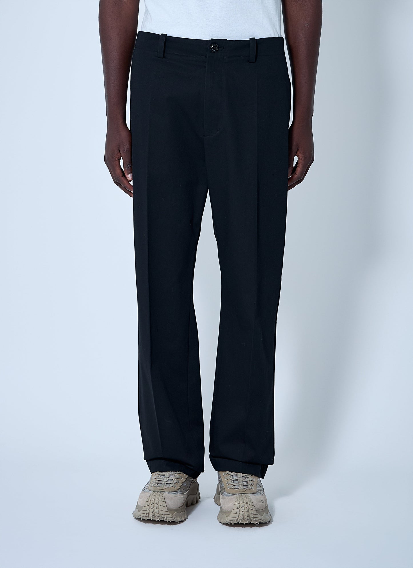 Moncler X Frgmt Hiroshi Fujiwara Men Logo Print Pants