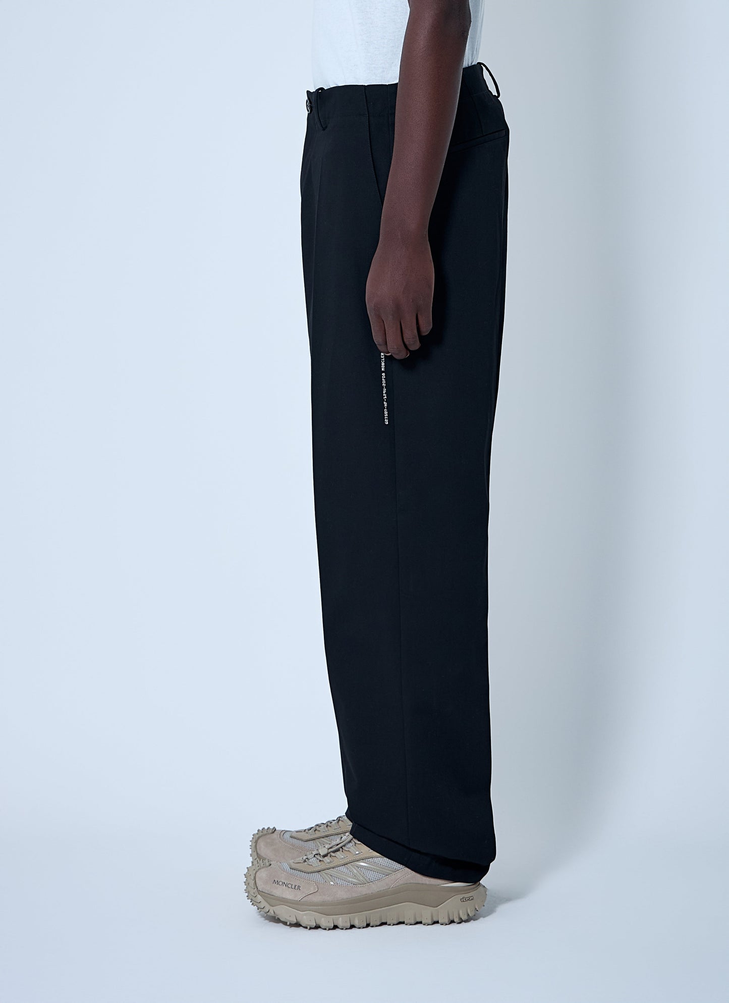 Moncler X Frgmt Hiroshi Fujiwara Men Logo Print Pants