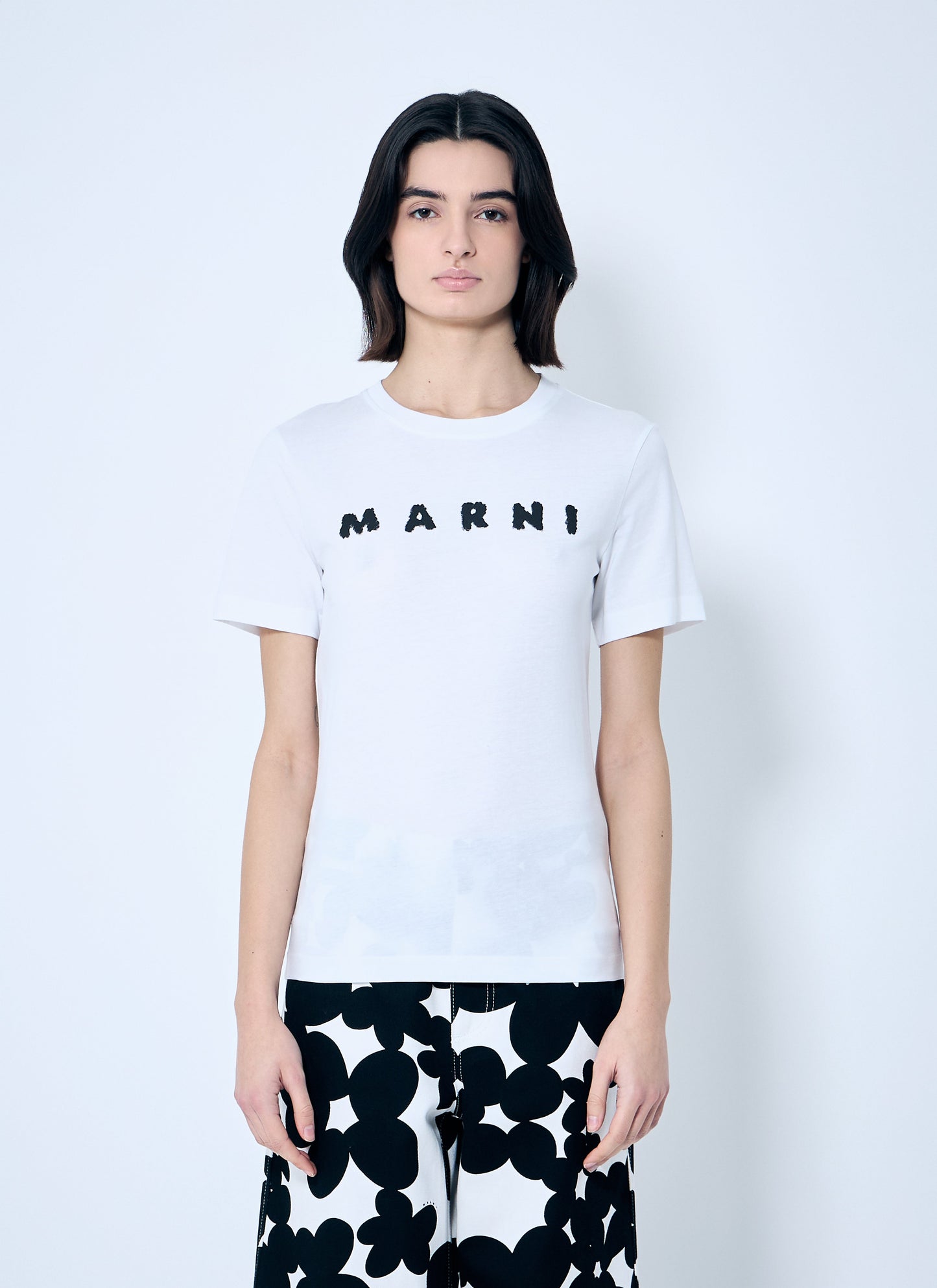 Marni Women Logo Motif T-Shirt