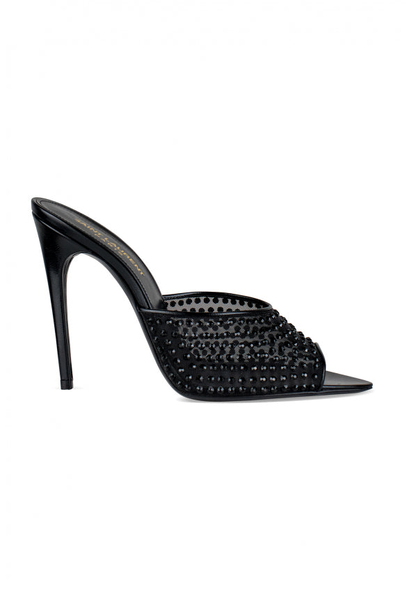Saint Laurent Women Blonde Mules