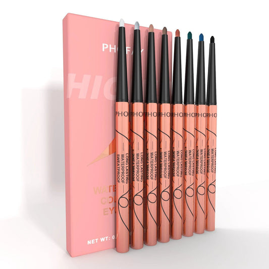 PHOFAY Colorful Waterproof Eyeliner Set - Unleash Your Creativity with Bold, Long-lasting Colors