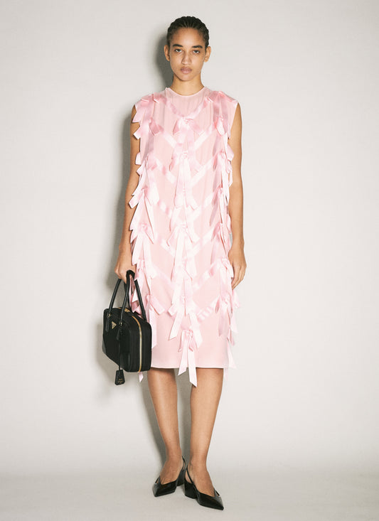Prada Women Sablé Midi Dress