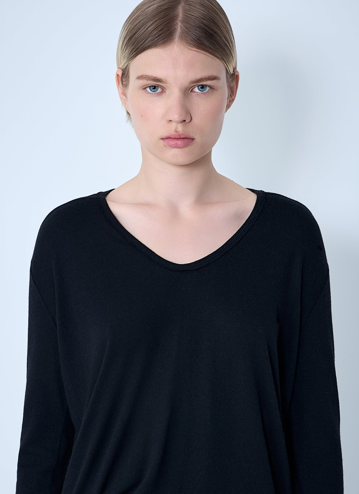 Rick Owens Women Hiked Long Sleeve Top