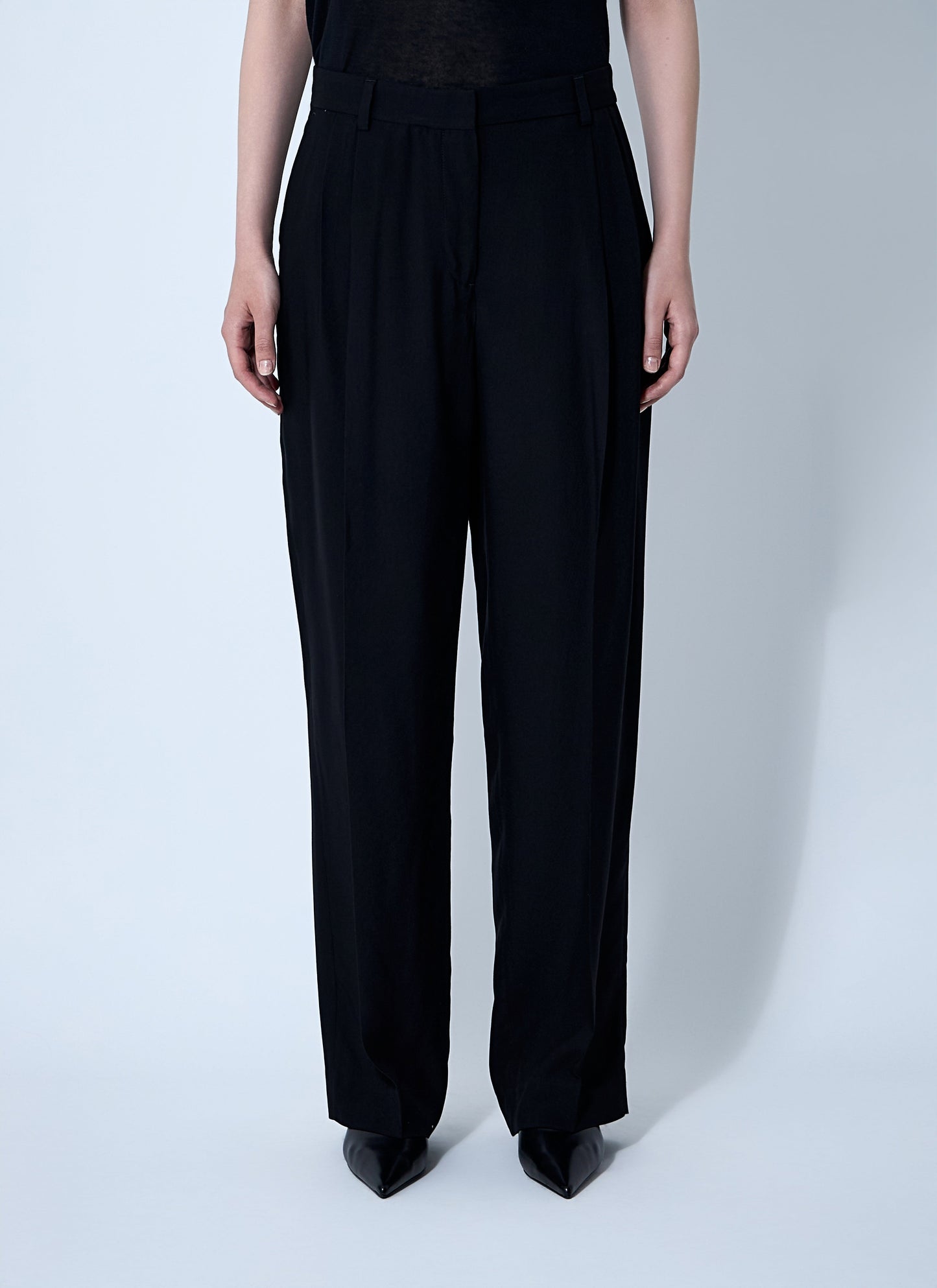 Toteme Women Double-Pleat Fluid Pants