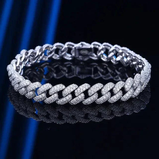 GoldFlex 18k Cuban Link Bracelet
