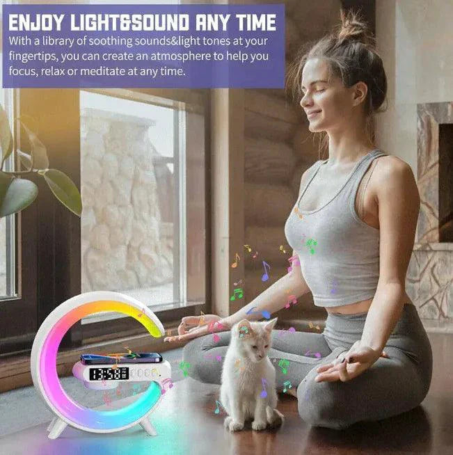 VersaLamp 5-in-1 Bluetooth Speaker Night Light